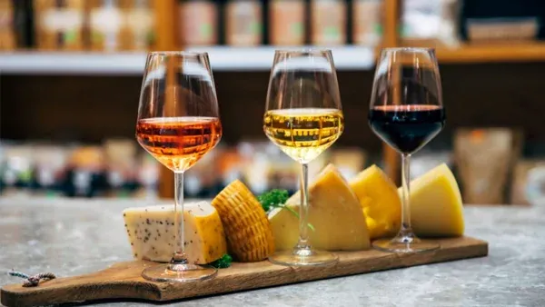Global Wine and Cheese Pairing Tasting
