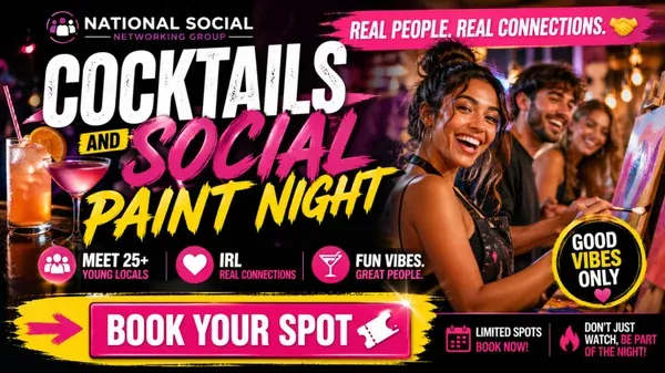 Cocktails Social and Paint Night