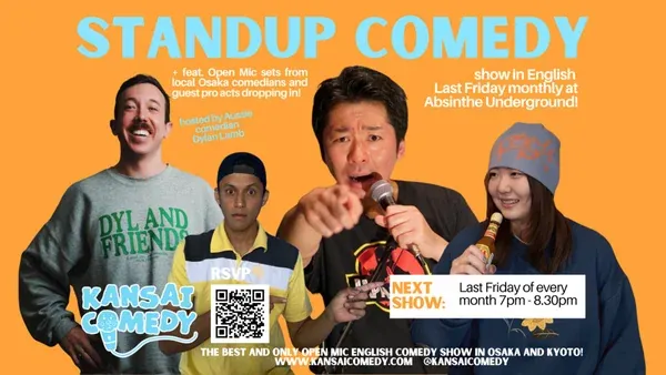 Osaka Open Mic English Standup Comedy