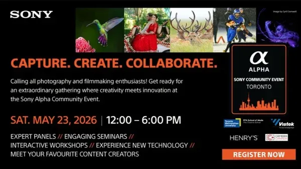 Toronto Sony Alpha Community Event
