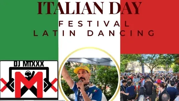 Latin Dancing at Italian Day Festival