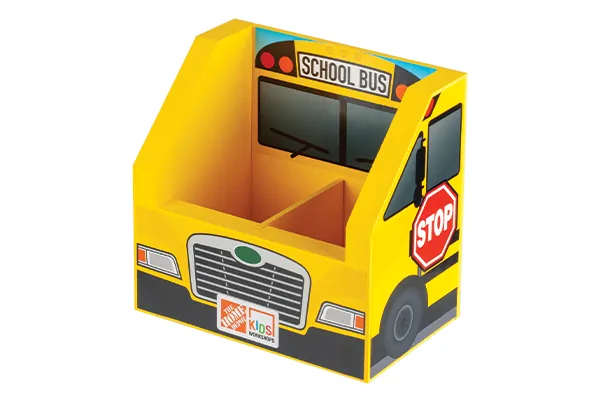 Build a School Bus Organizer