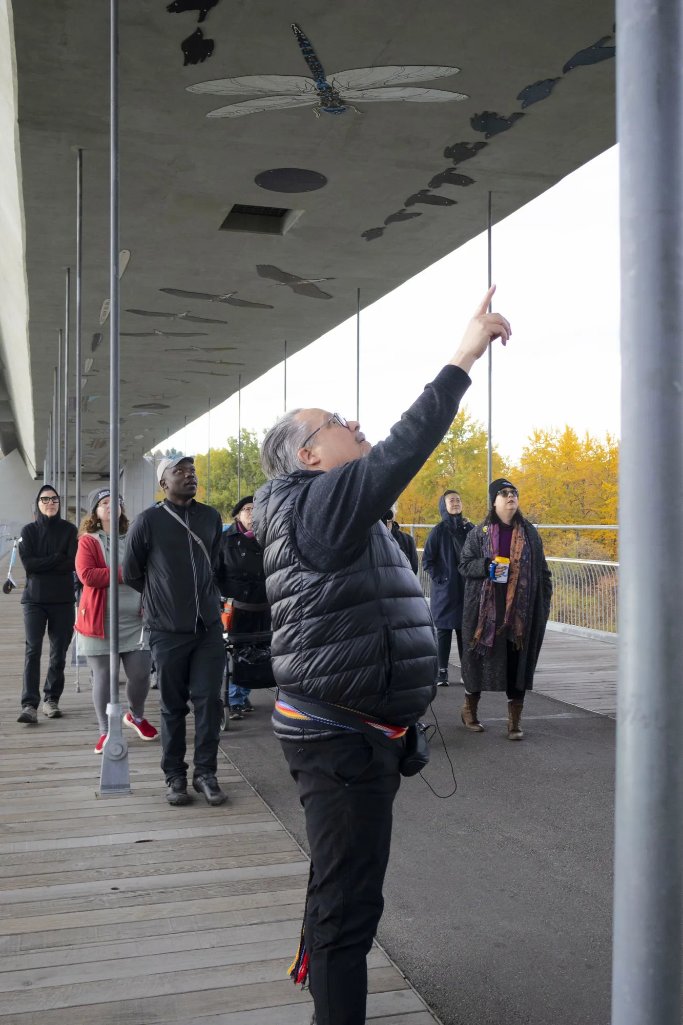 Public Art Walking Tours: Tawatinâ Bridge