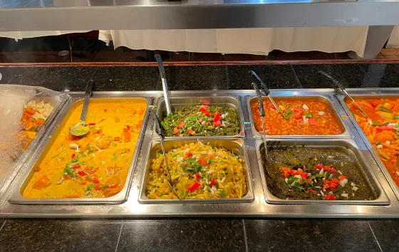Indian Buffet Lunch for Ages 50-60