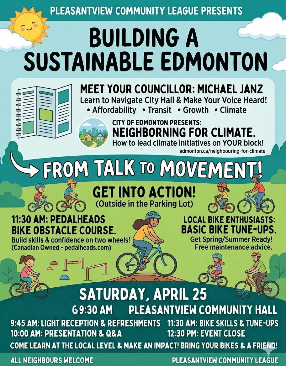 Sustainable Edmonton: Civic Engagement and Bike Skills