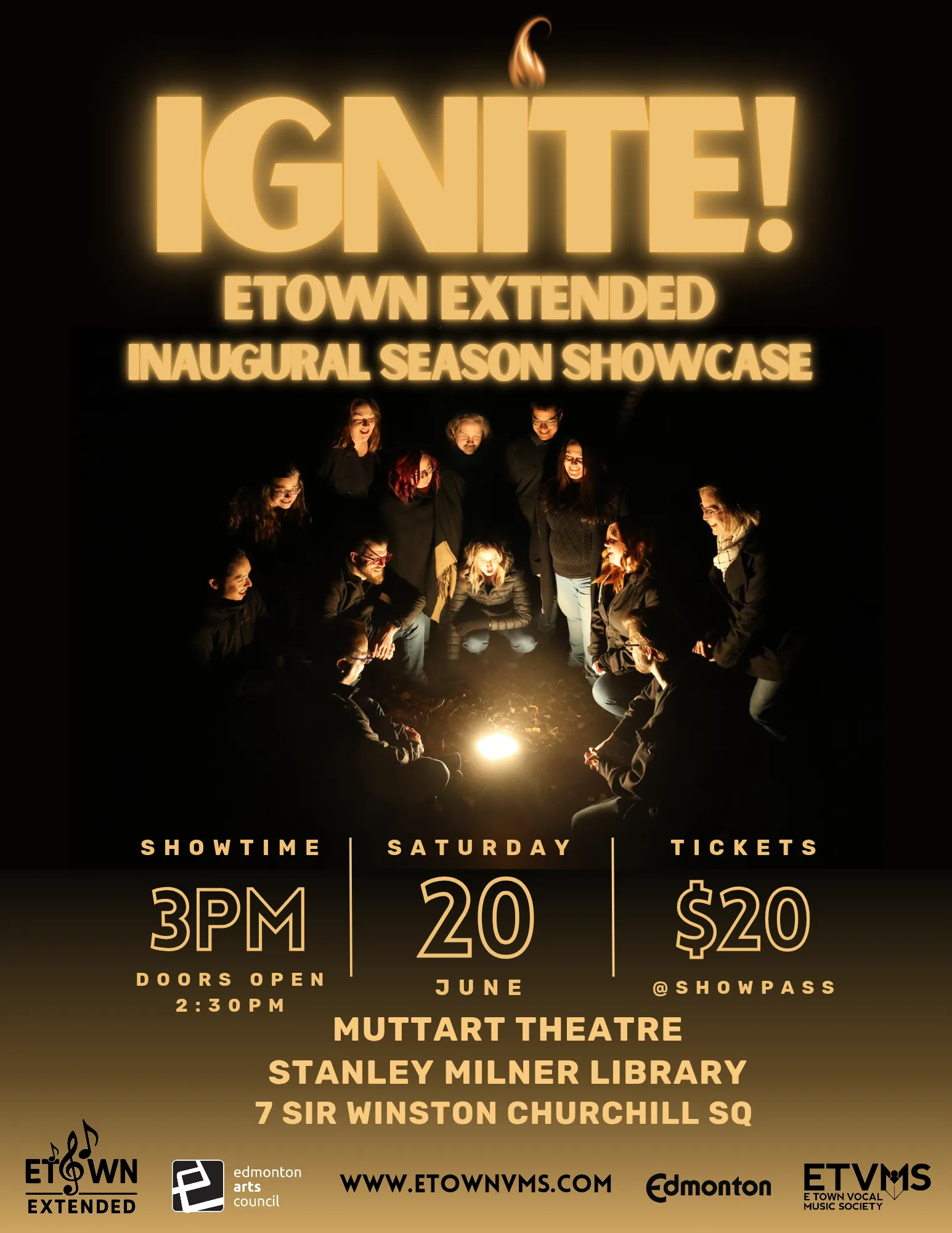Ignite! ETown Extended Pop A Cappella Showcase