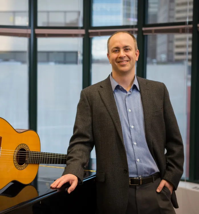 Trevor Sanders, classical guitarist