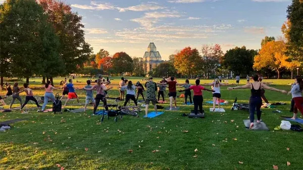 Yoga Session and Social Gathering
