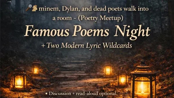 Eminem, Dylan, and Dead Poets: A Poetry Discussion