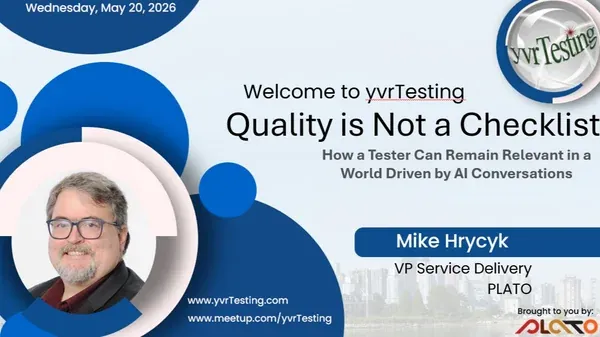 Quality is Not a Checklist