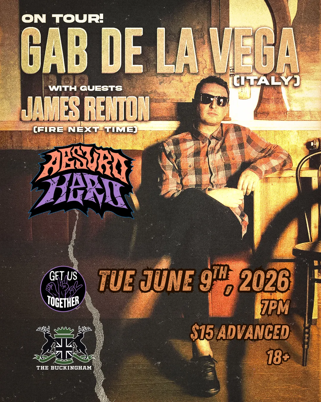 Gab De La Vega, James Renton, and Absurd Hero