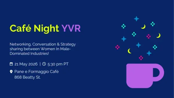 Women in Male-Dominated Industries Café Night