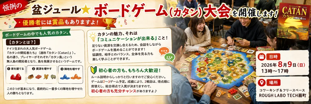 Board Game (Catan) Tournament