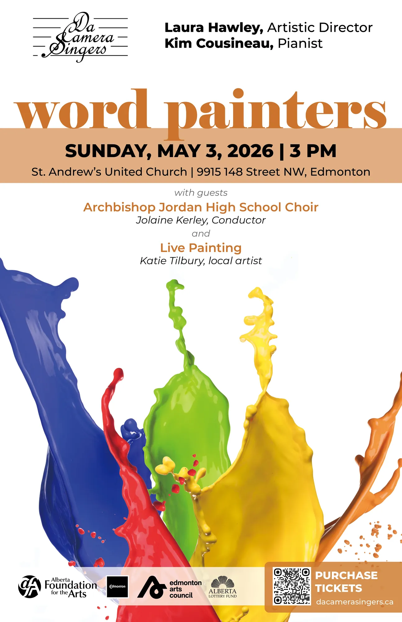 Da Camera Singers presents Word Painters