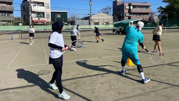 Joy Tennis Tokyo Beginner Practice