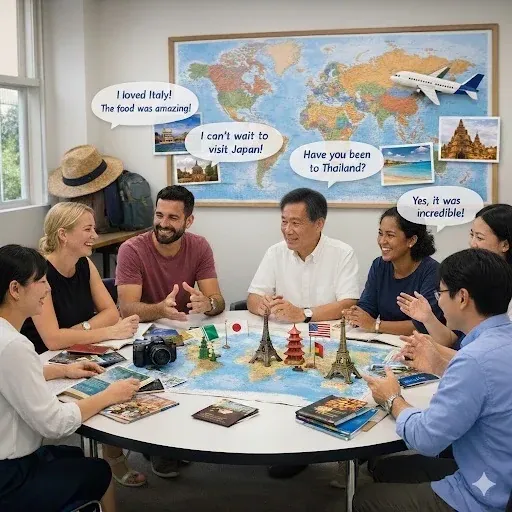 English Conversation Event: Travel Experiences